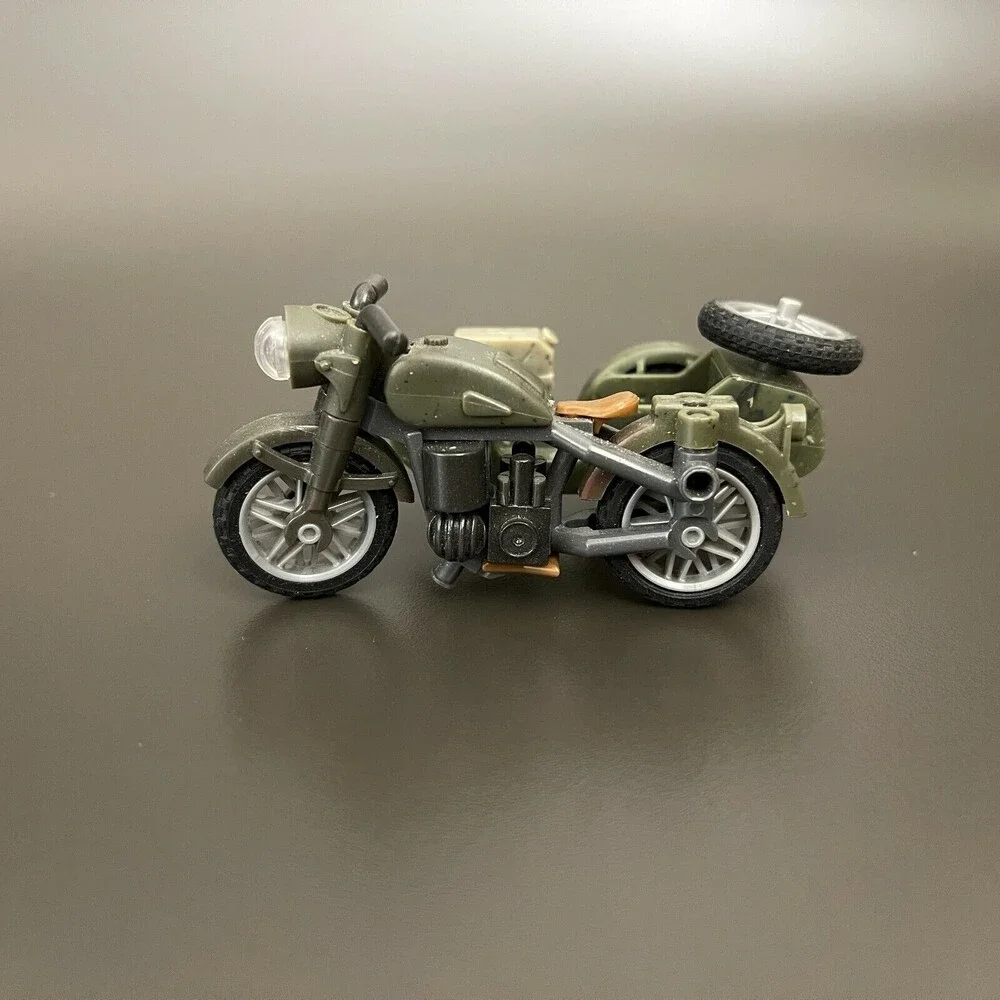Mega Bloks AM76585 Two Seater Motorcycle‎ Replacement Add-on Piece Part Green